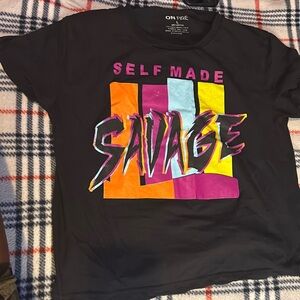 Black shirt